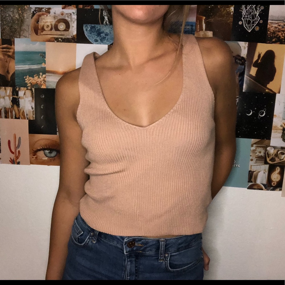 Basic nude top